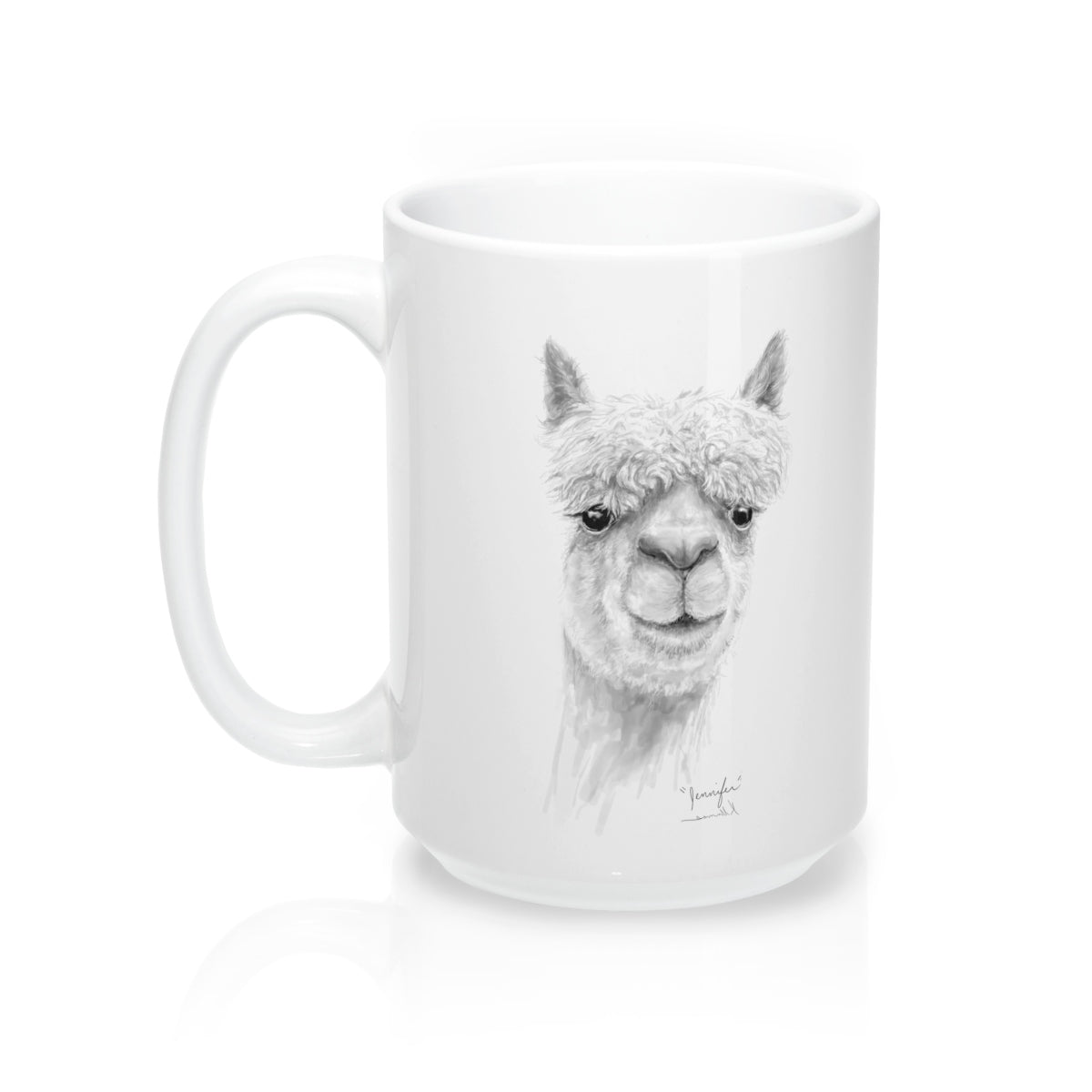 Personalized Llama Mug - JENNIFER