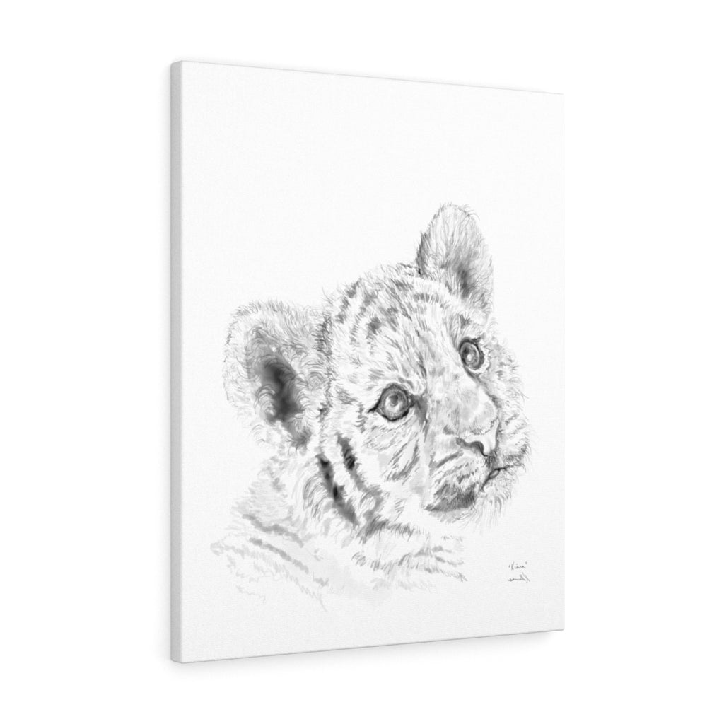 Kiara Tiger - Animal Art Canvas