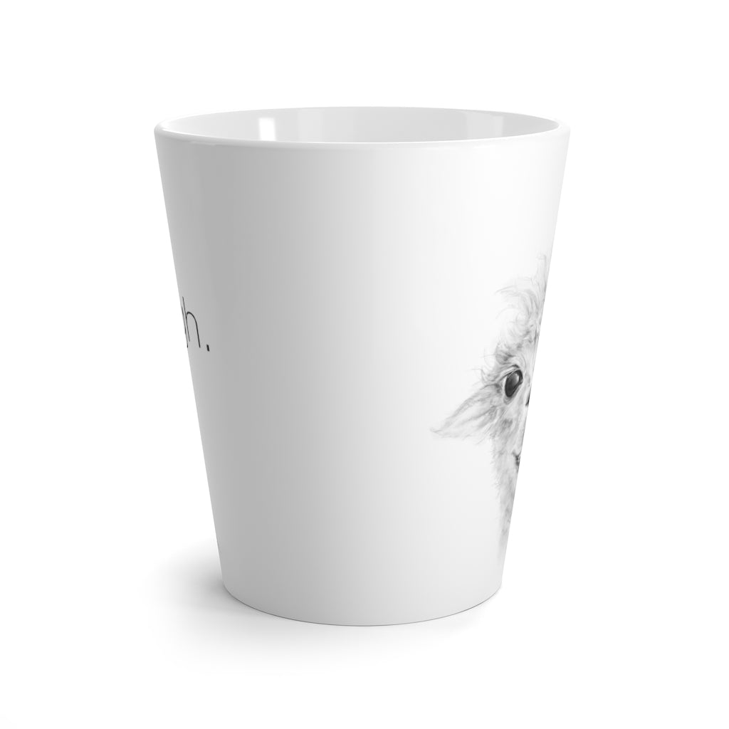 Llama Inspiration Mug: LAUGH