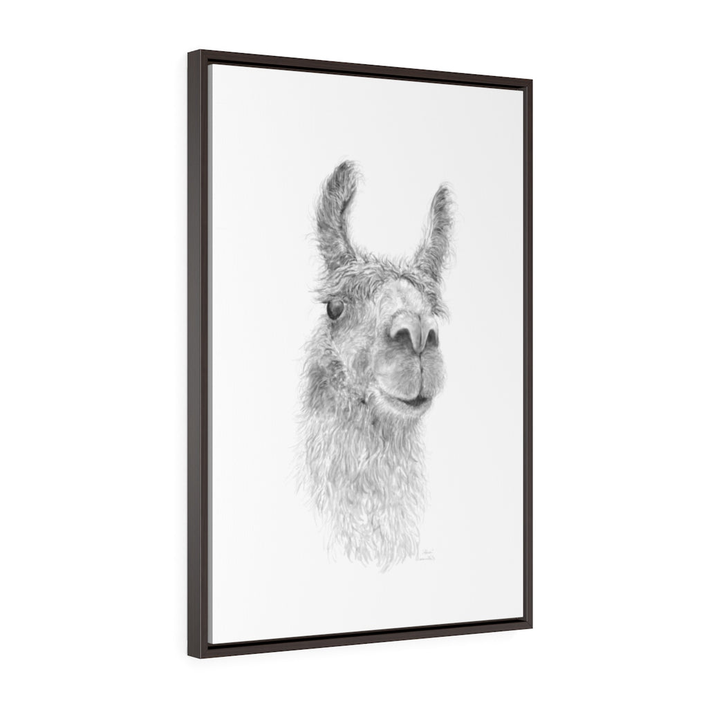 Vertical Framed Premium Gallery Wrap Canvas