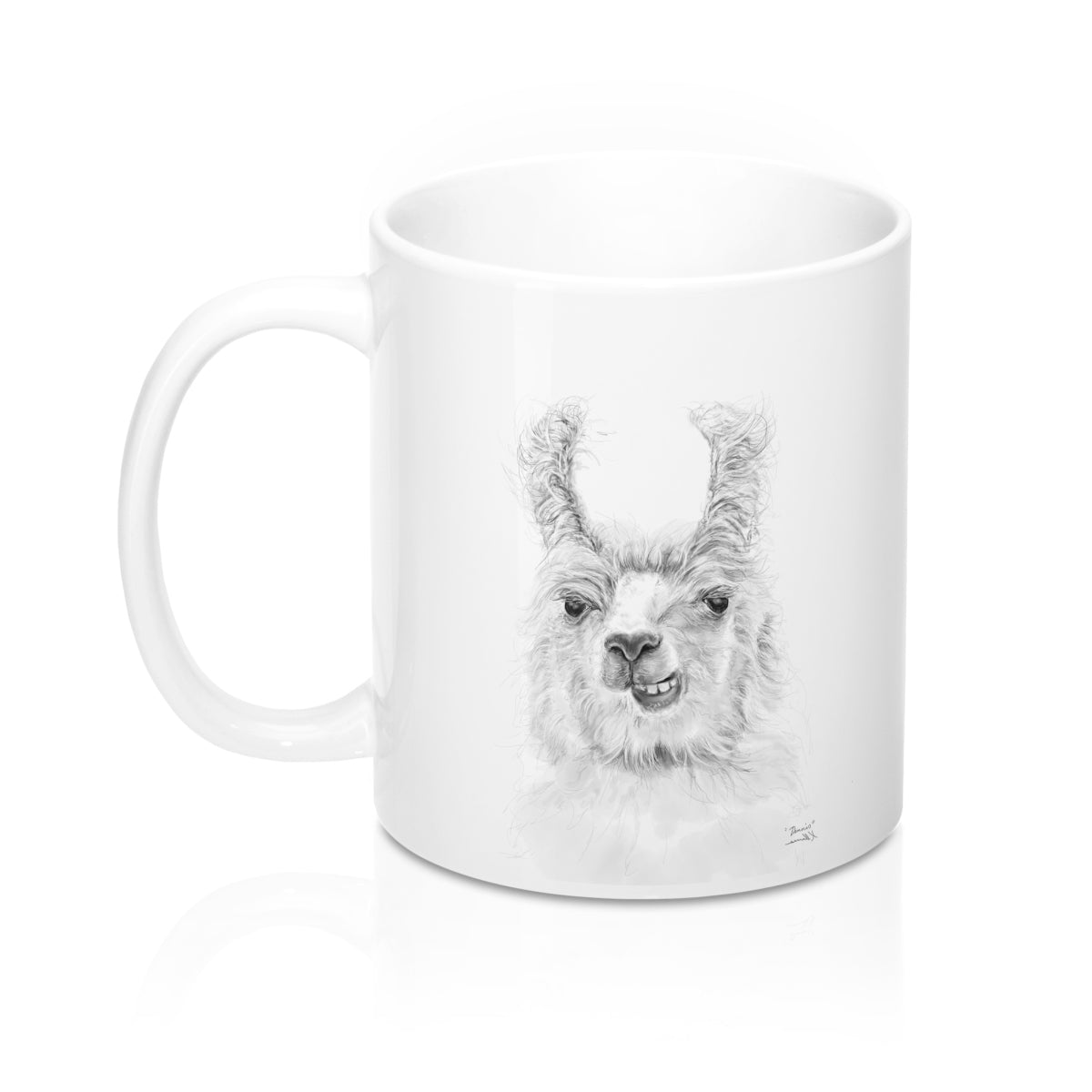 Llama Name Mugs - DENNIS