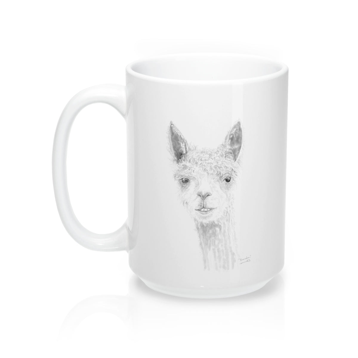 Llama Name Mugs - BRANDON