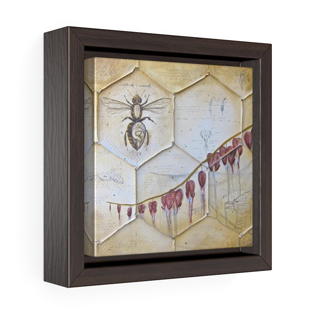 Square Framed Art Print | Lullaby: Colony Collapse Disorder