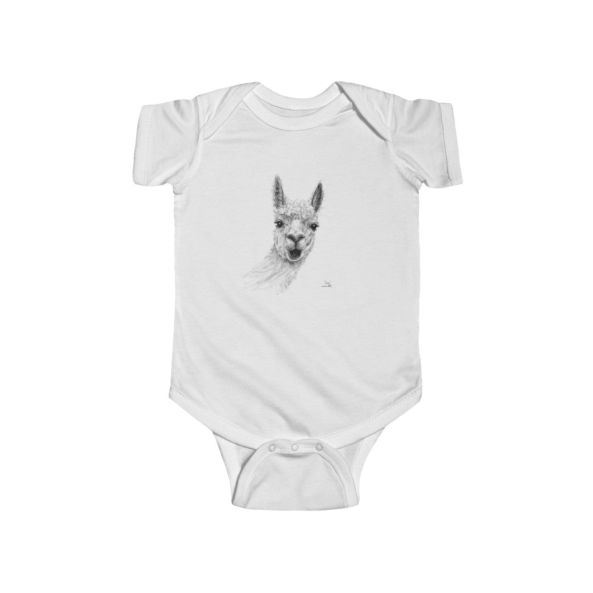 Llama Baby Onesie - EXPLORE