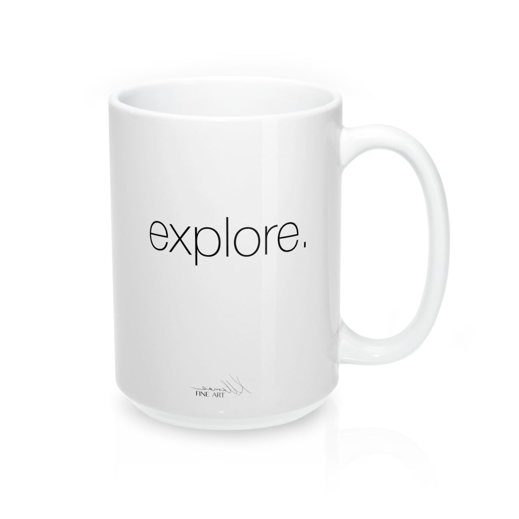 Llama Inspiration Mug: EXPLORE