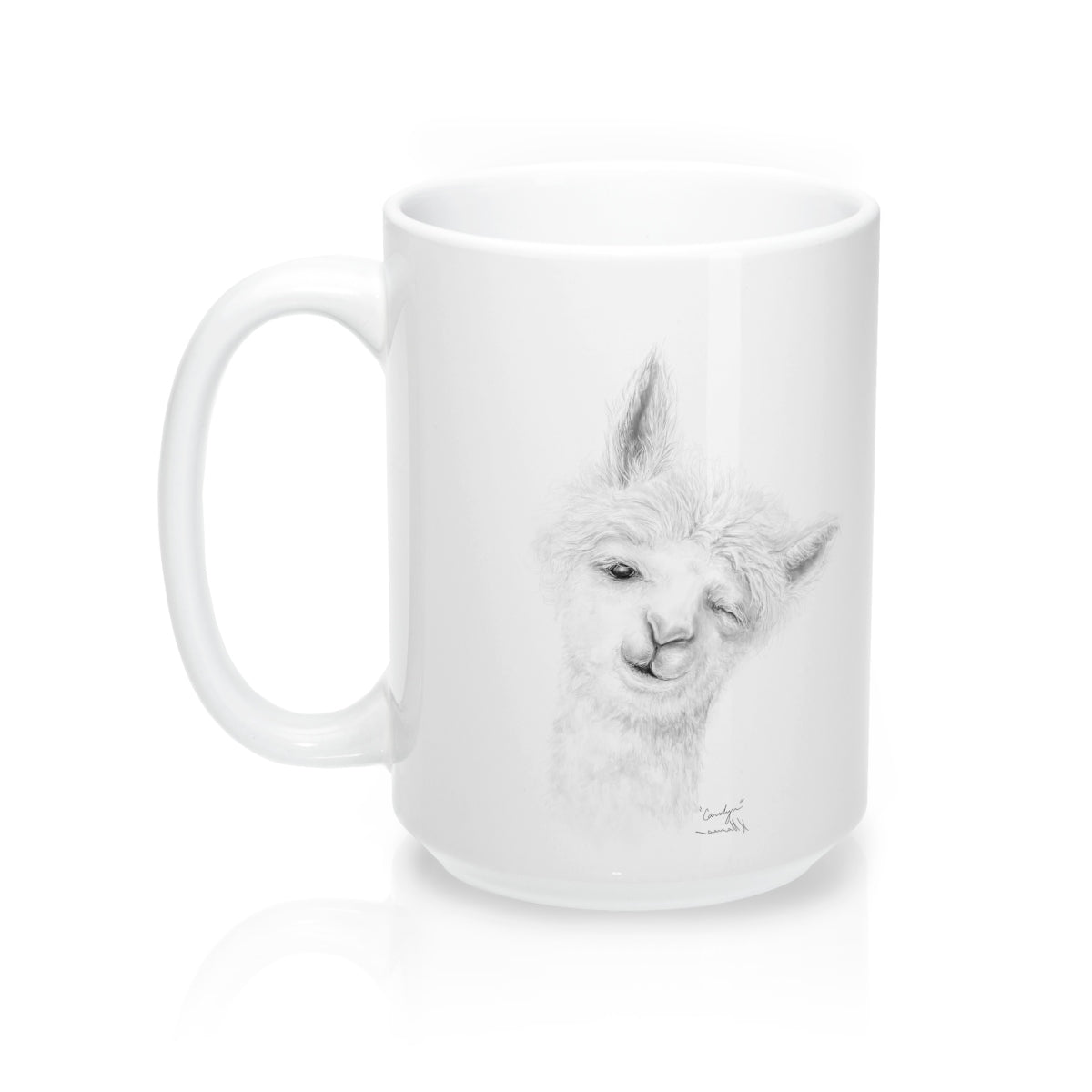 Llama Name Mugs - CAROLYN
