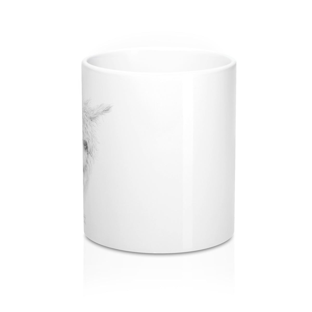 Personalized Llama Name Mug - LILY