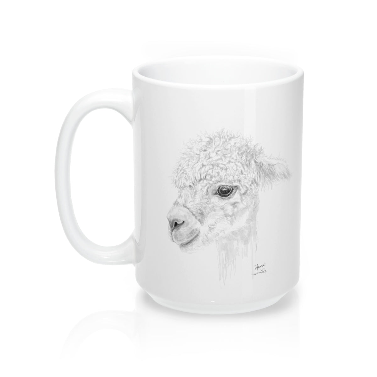 Llama Name Mugs - ANNA