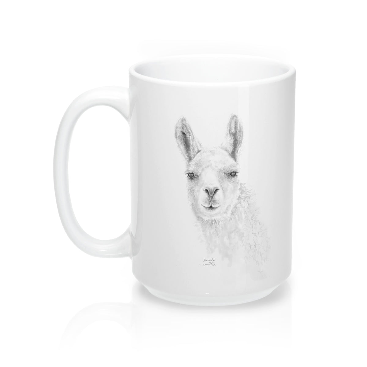Llama Name Mugs - AMANDA