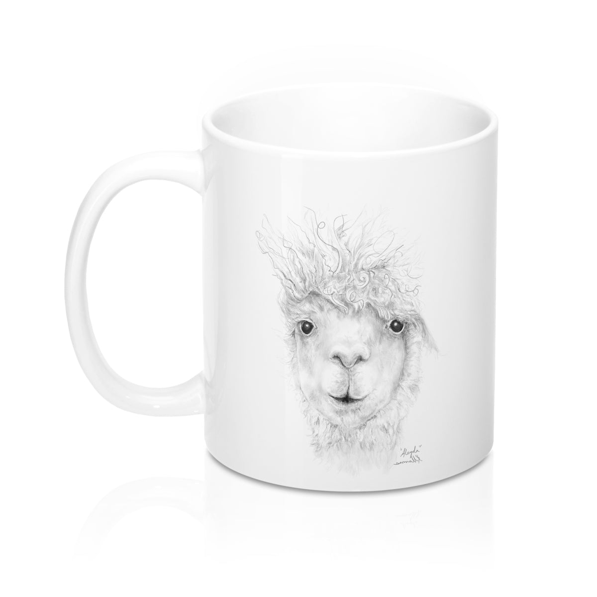 Llama Name Mugs - ALEYDA