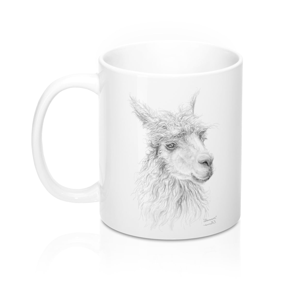Personalized Llama Mug - SHANNON