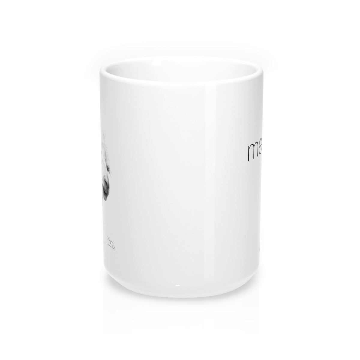 Personalized Llama Mug - MEAGAN