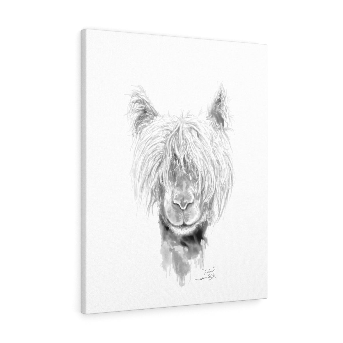 FINN Llama - Art Canvas