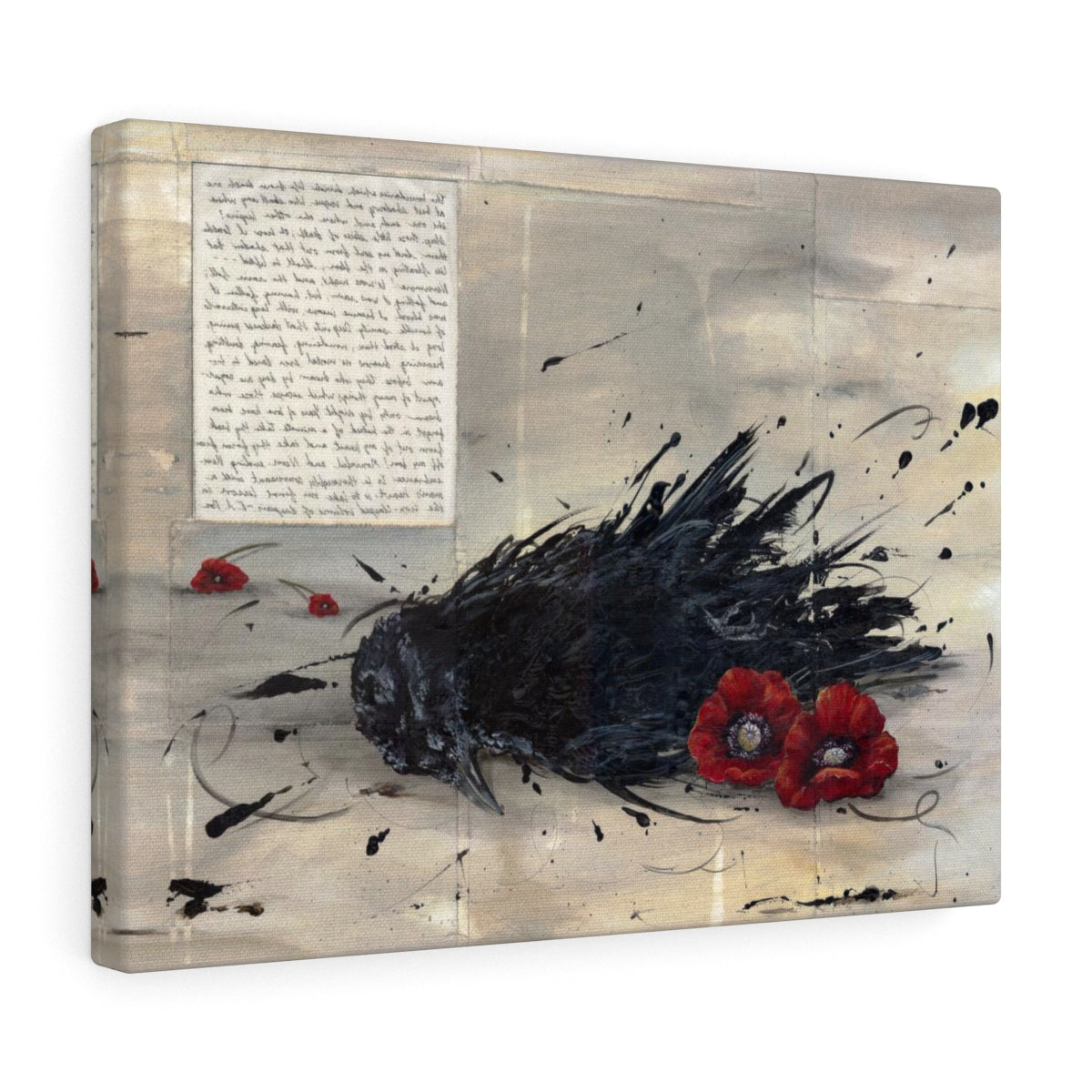 100 Years of Poe - K. Llamas Wall Art Print