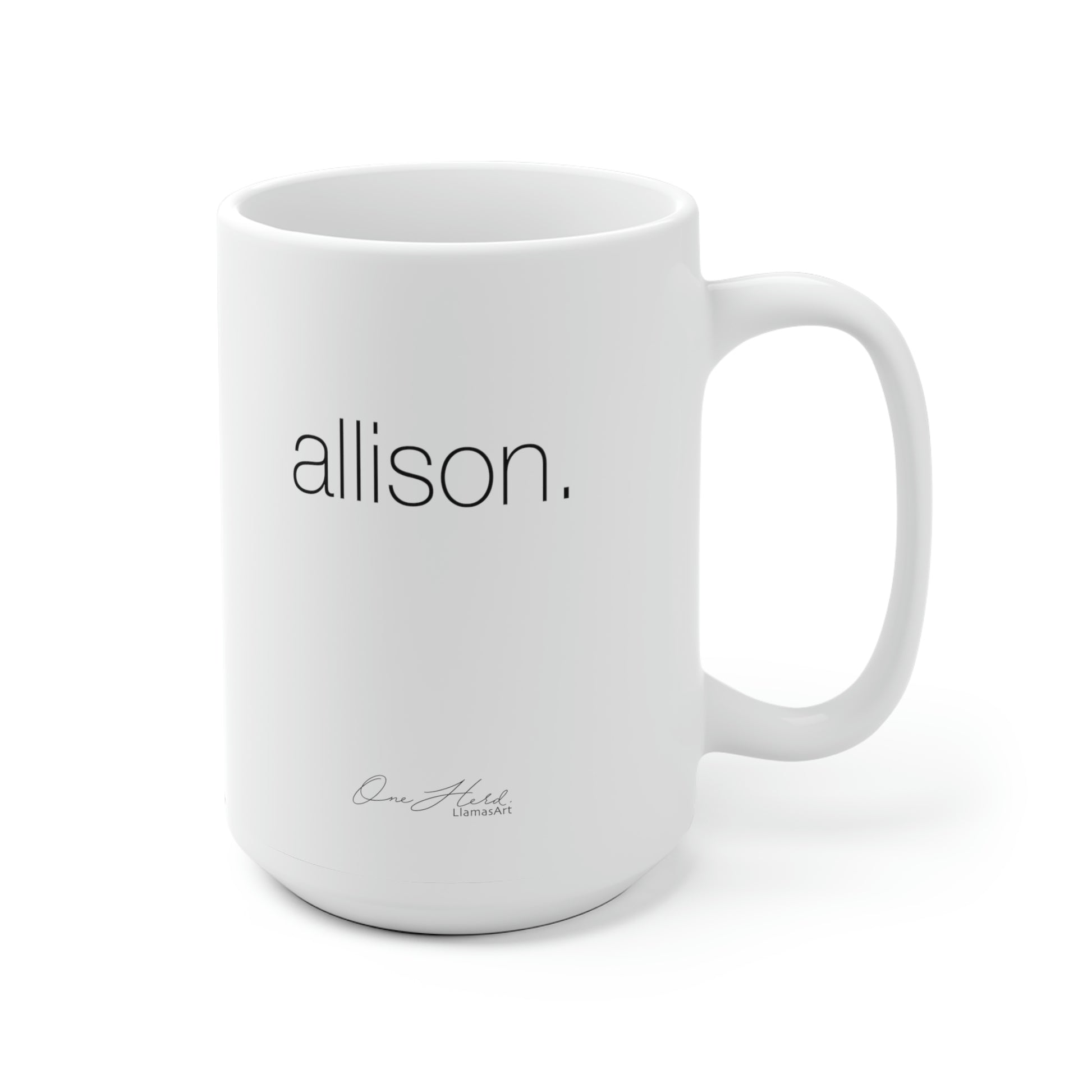 ALLISON Llama Mug