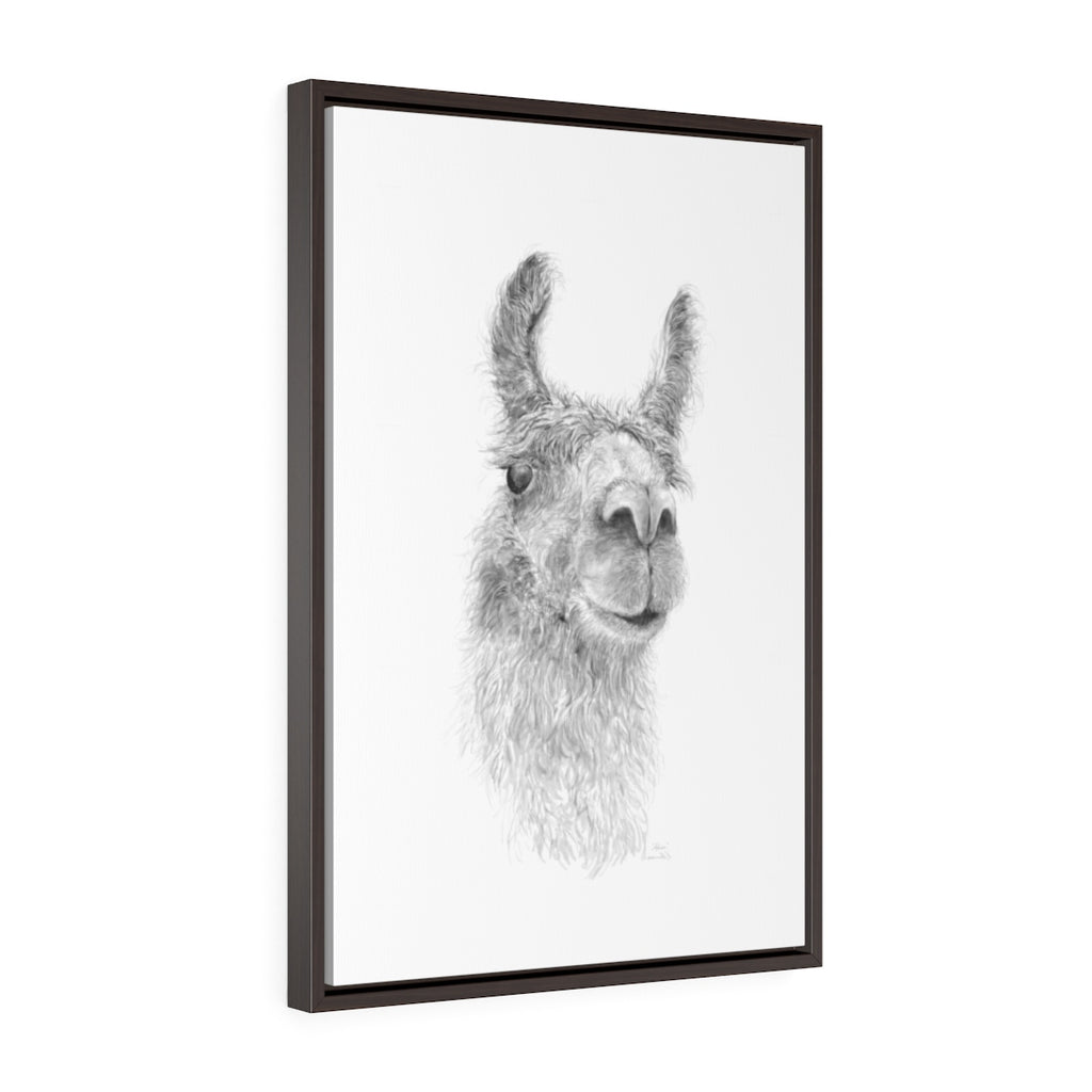 Vertical Framed Premium Gallery Wrap Canvas