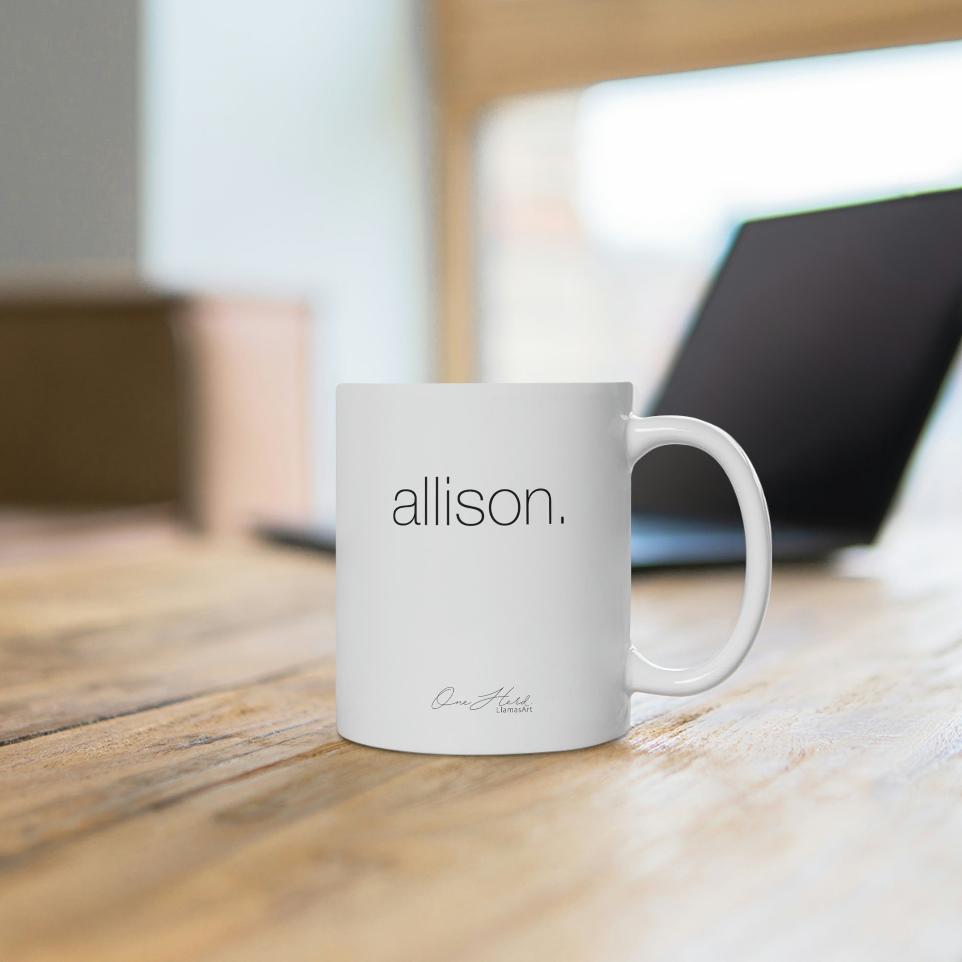 ALLISON Llama Mug