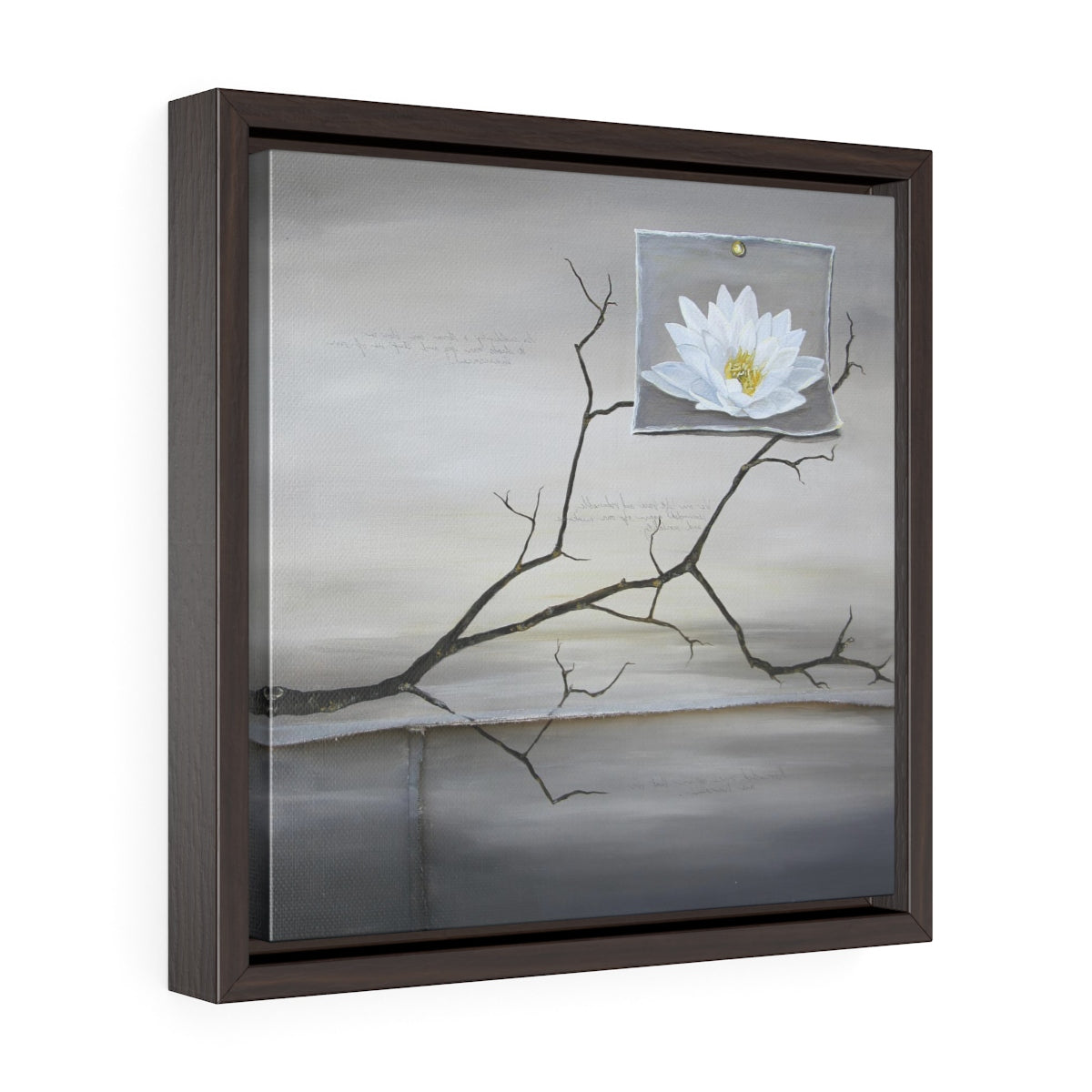 Framed Art Print | Lullaby: Lost Lotus