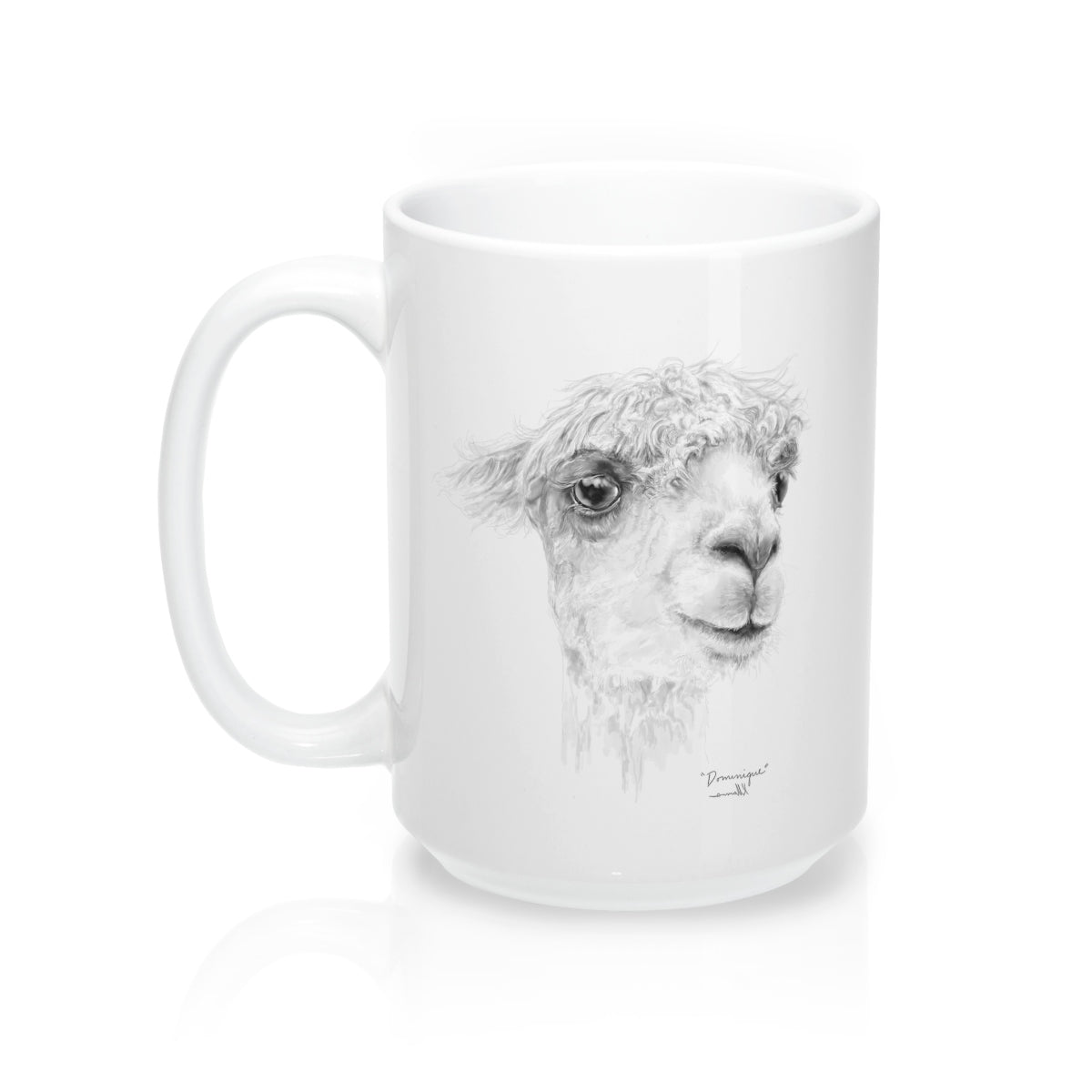 Llama Name Mugs - DOMINIQUE