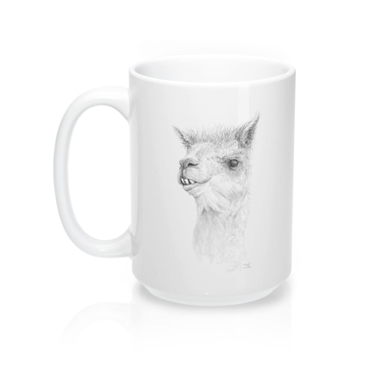 Llama Name Mugs - NOAH