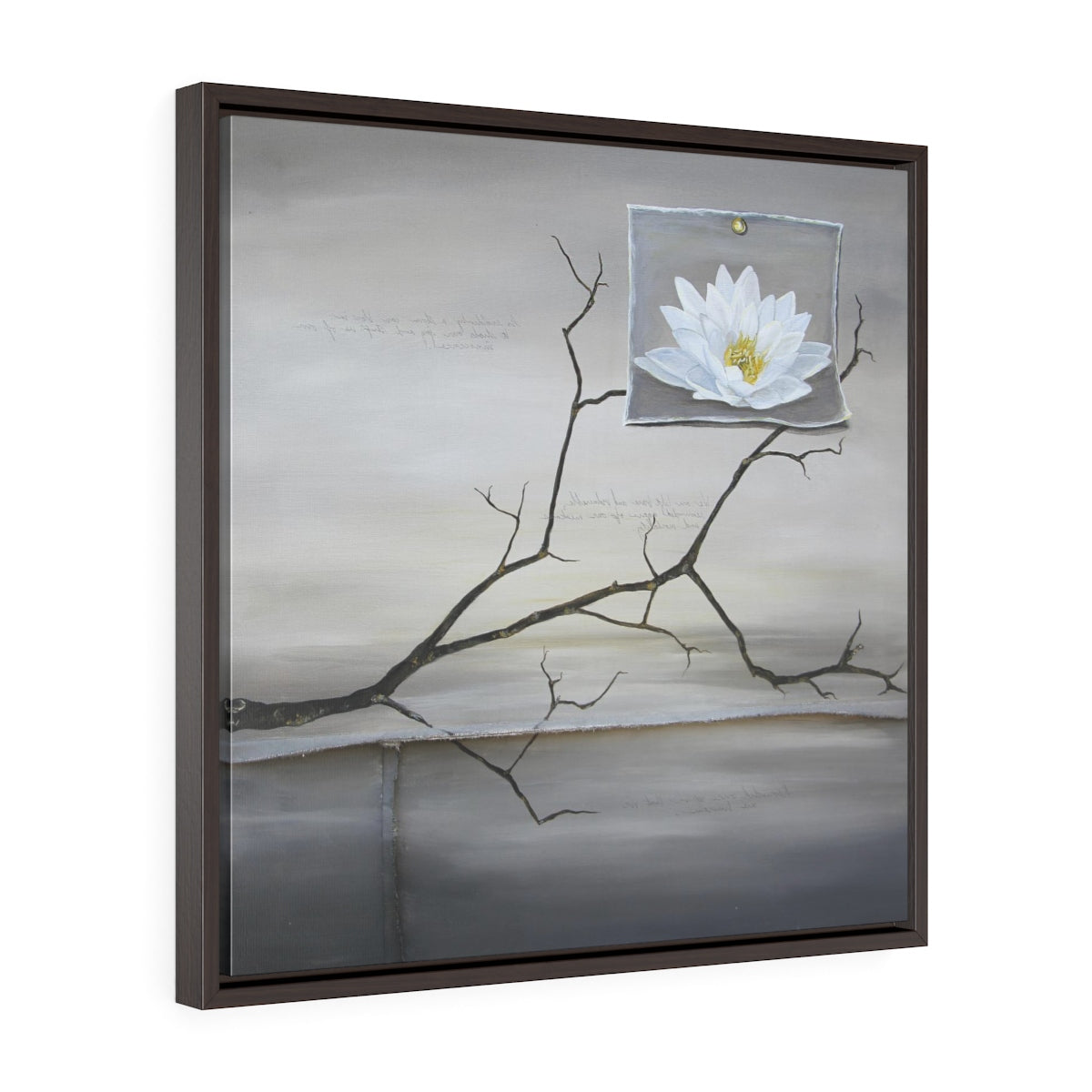 Framed Art Print | Lullaby: Lost Lotus