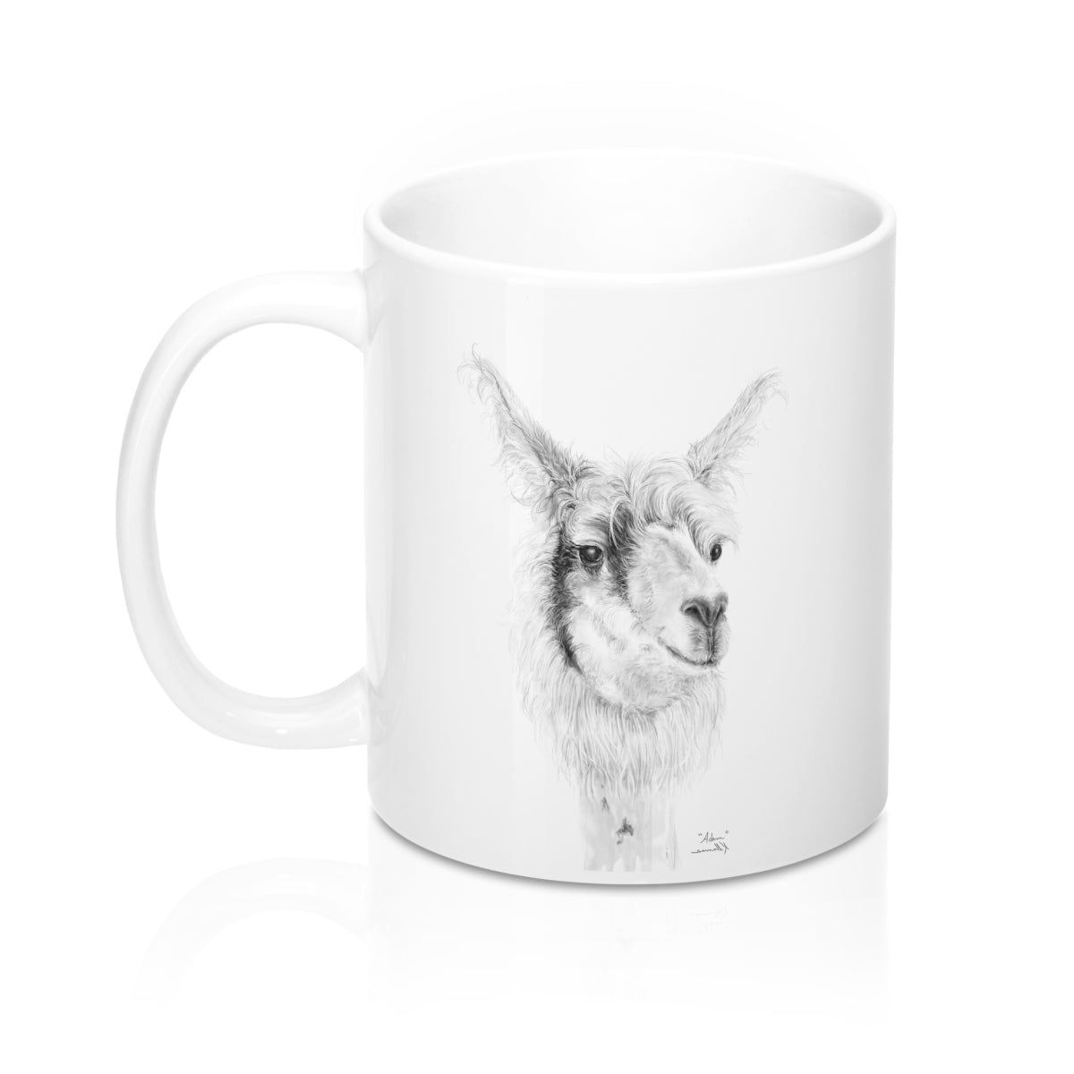Llama Name Mugs - ADAM