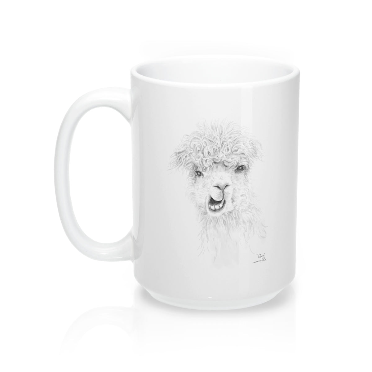 Llama Name Mugs - CLAIRE