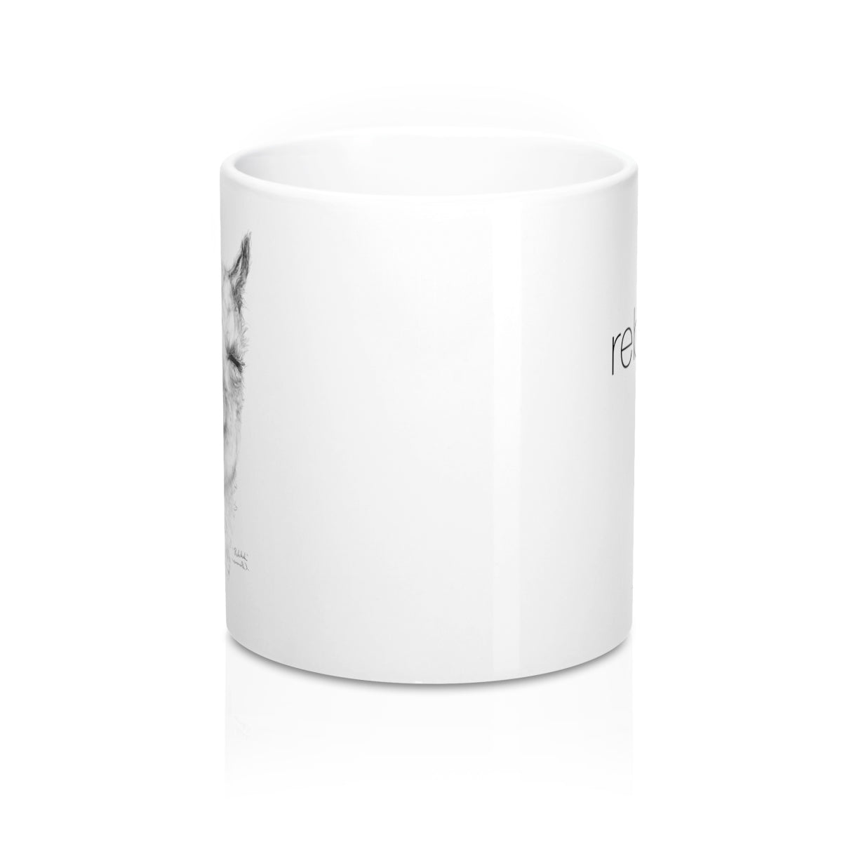 Personalized Llama Mug - REBEKAH