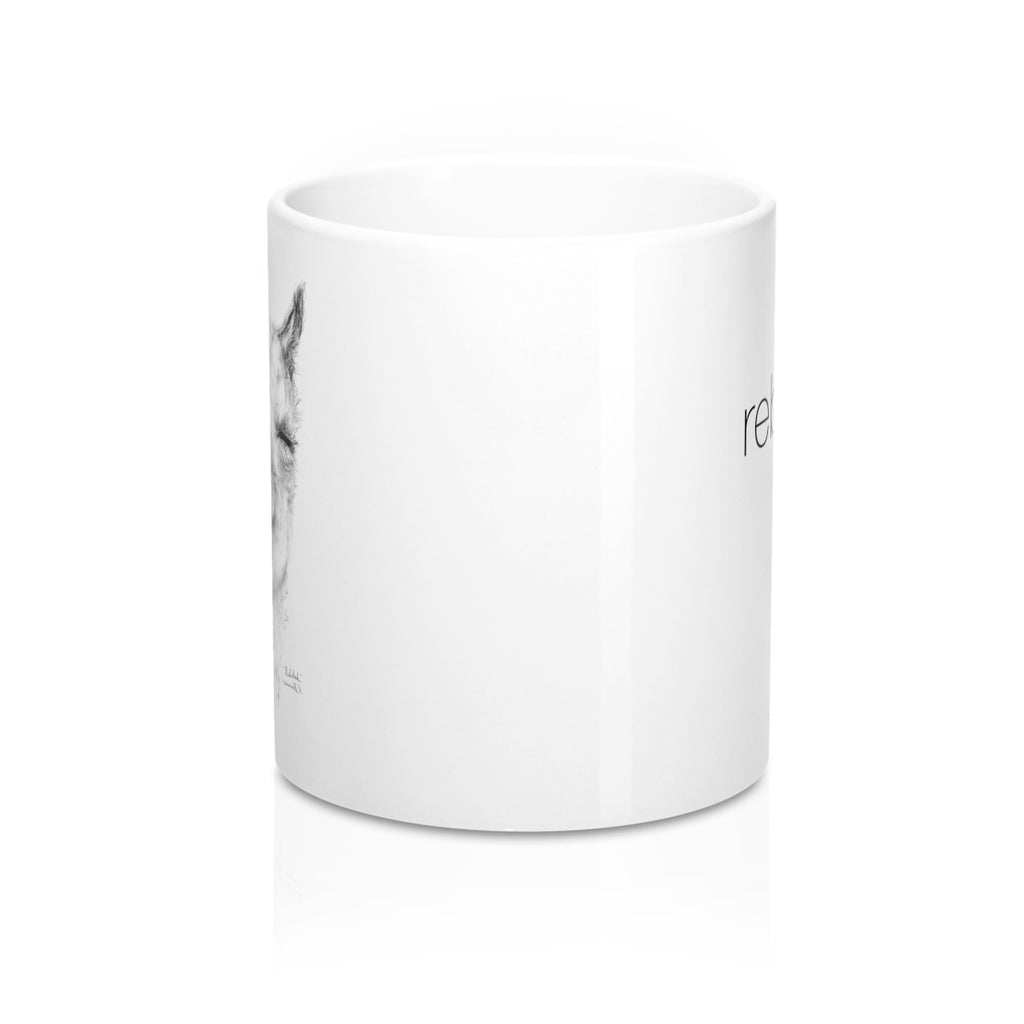 Personalized Llama Mug - REBEKAH