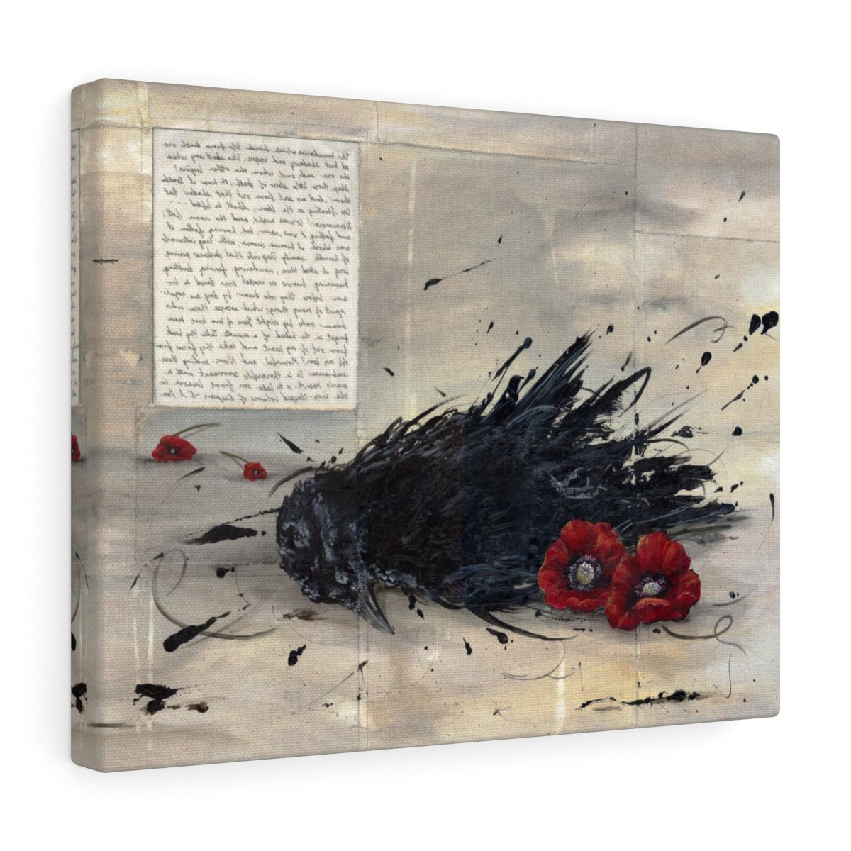 100 Years of Poe - K. Llamas Wall Art Print