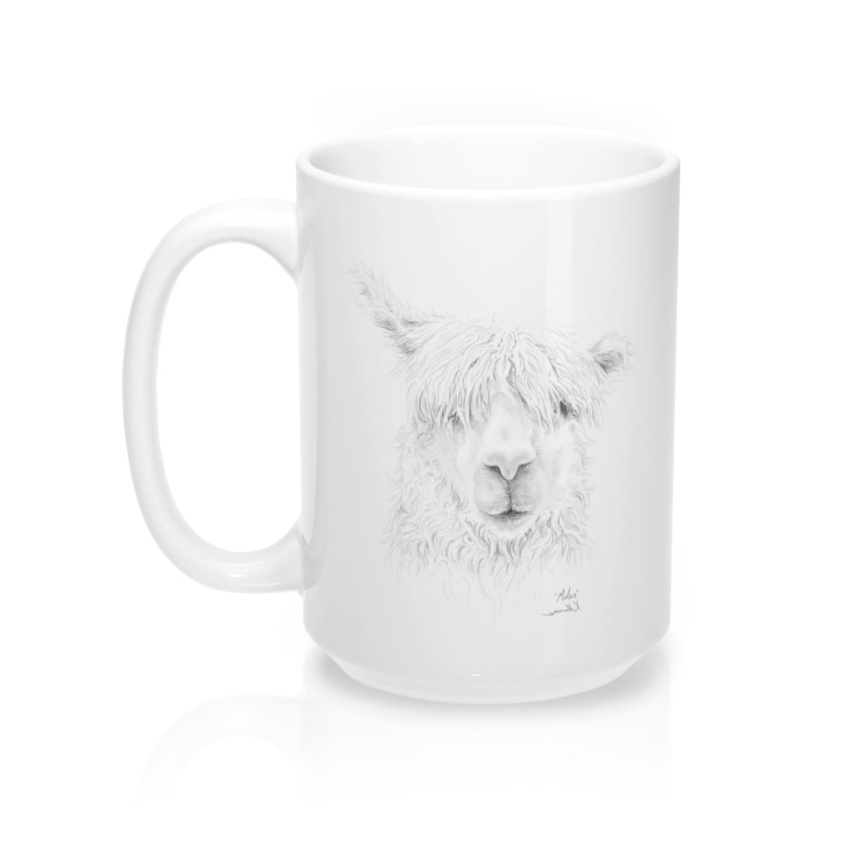 Personalized Llama Mug - MILES