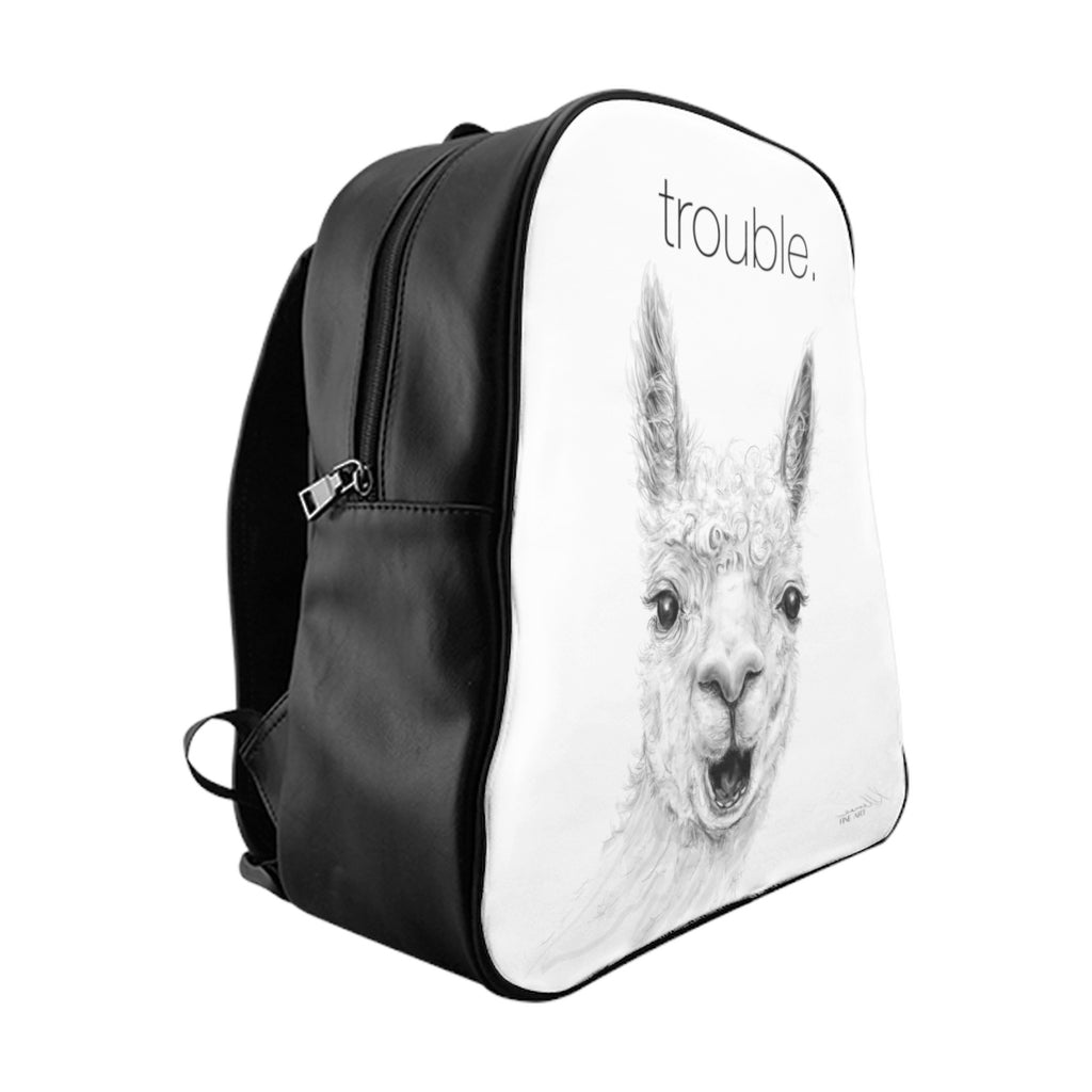 TROUBLE Evie Bag- llama Backpack