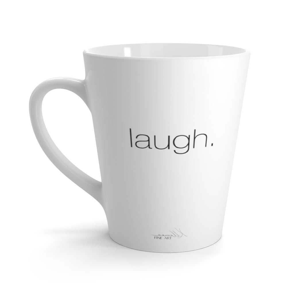 Llama Inspiration Mug: LAUGH