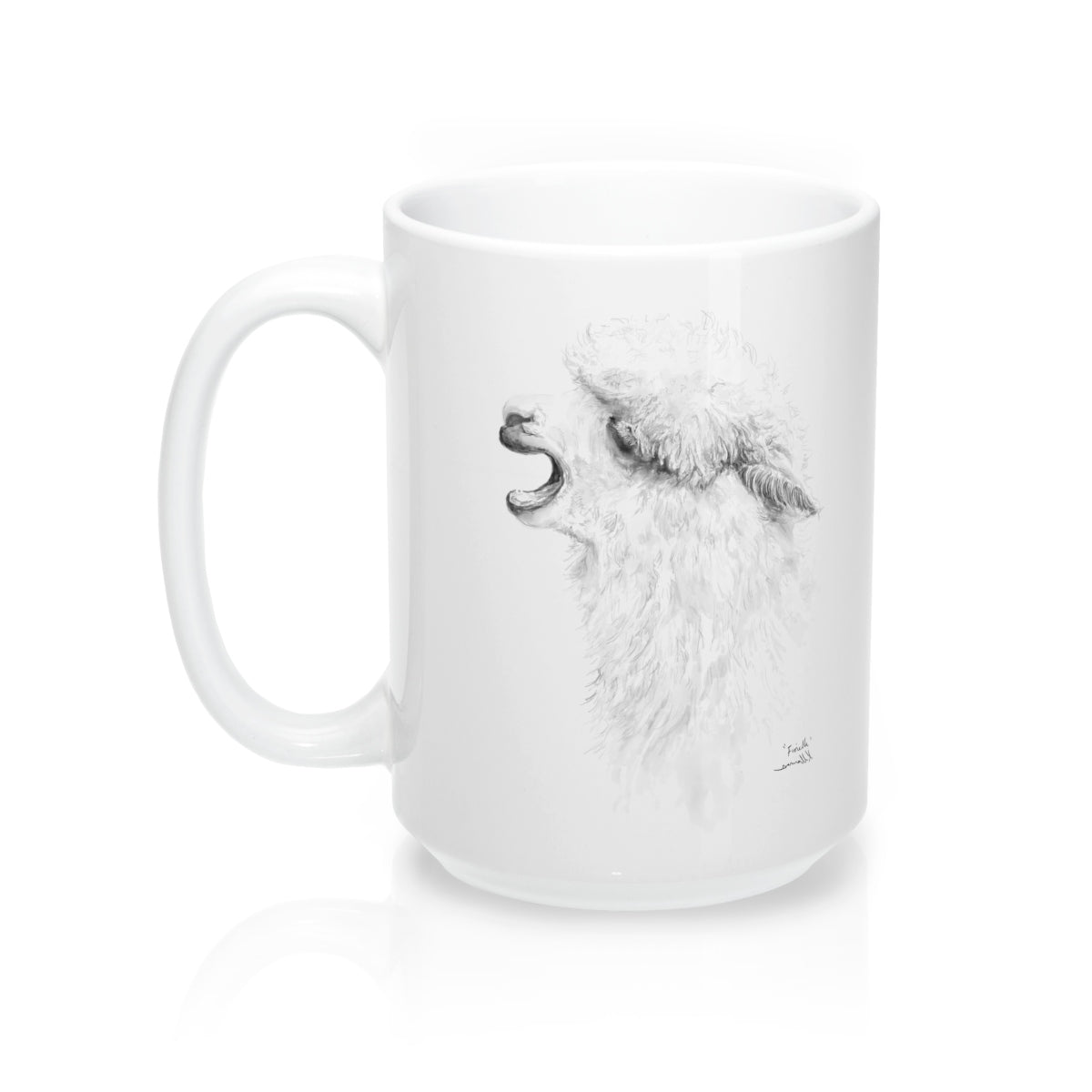 Llama Name Mugs - FIORELLA