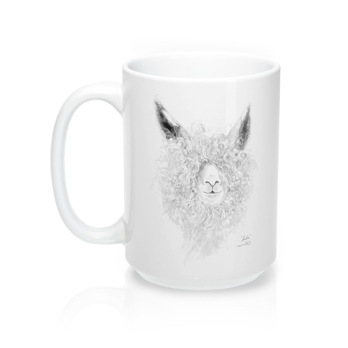 Personalized Llama Mug - LESLIE