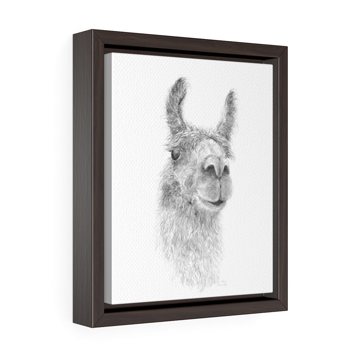 Vertical Framed Premium Gallery Wrap Canvas