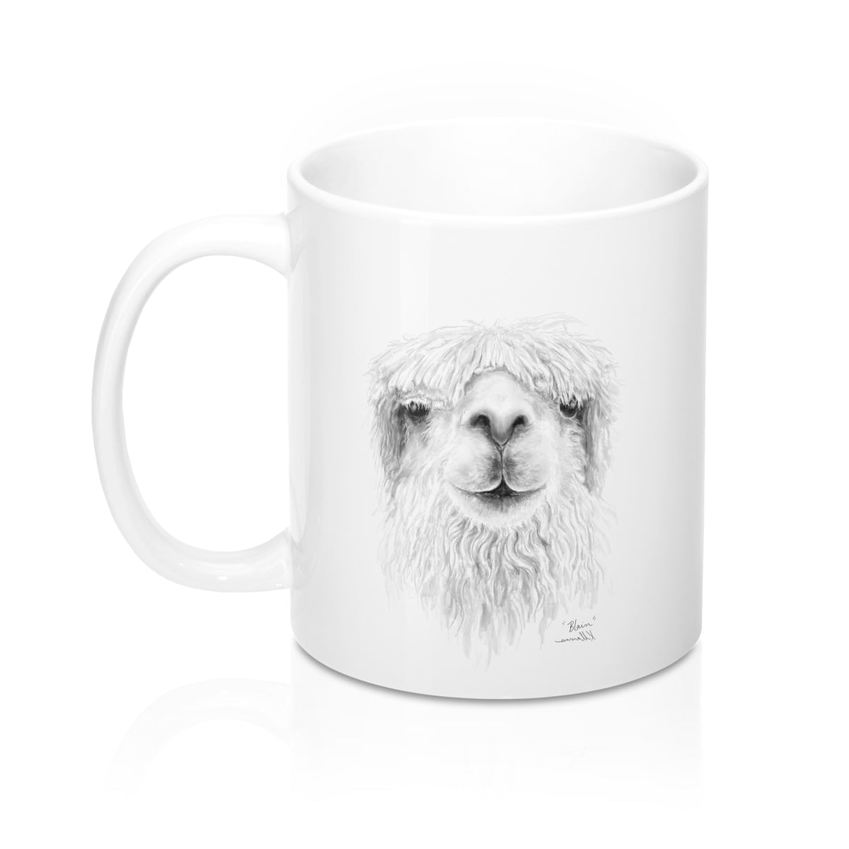 Llama Name Mugs - BLAIN