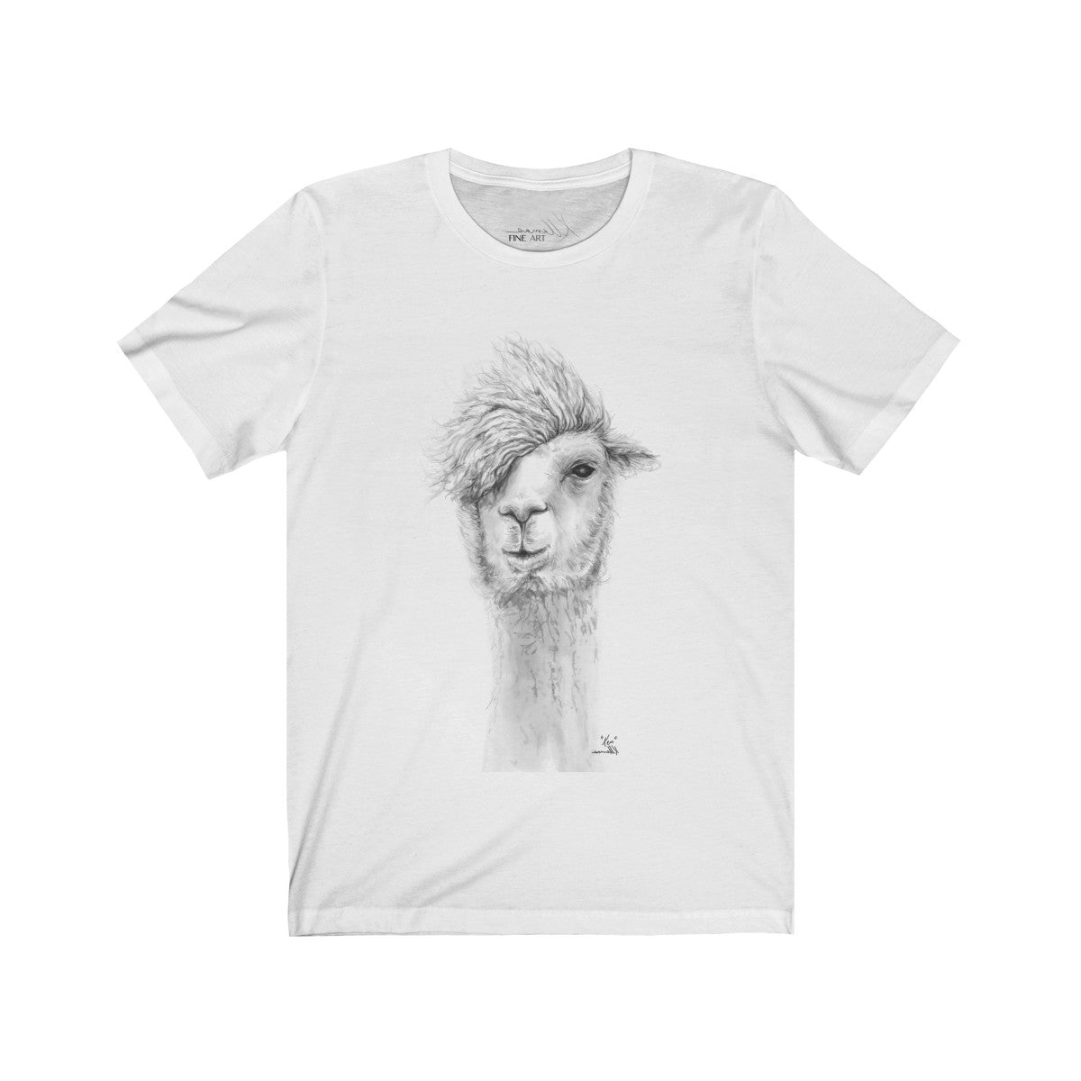 Llama Short Sleeve Tee- Men & Women KEN