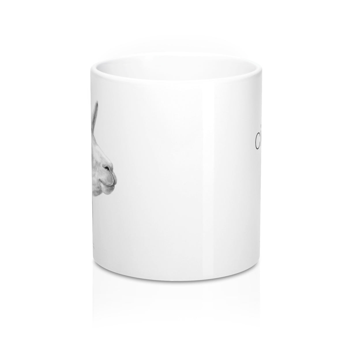 Llama Name Mugs - CIERRA