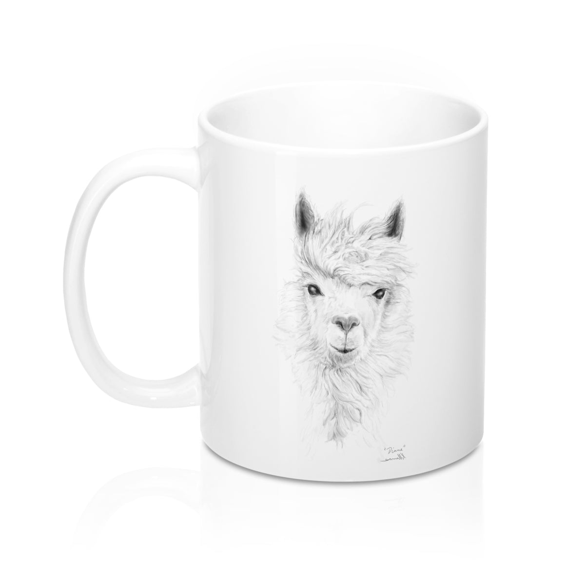 Llama Name Mugs - DIANE