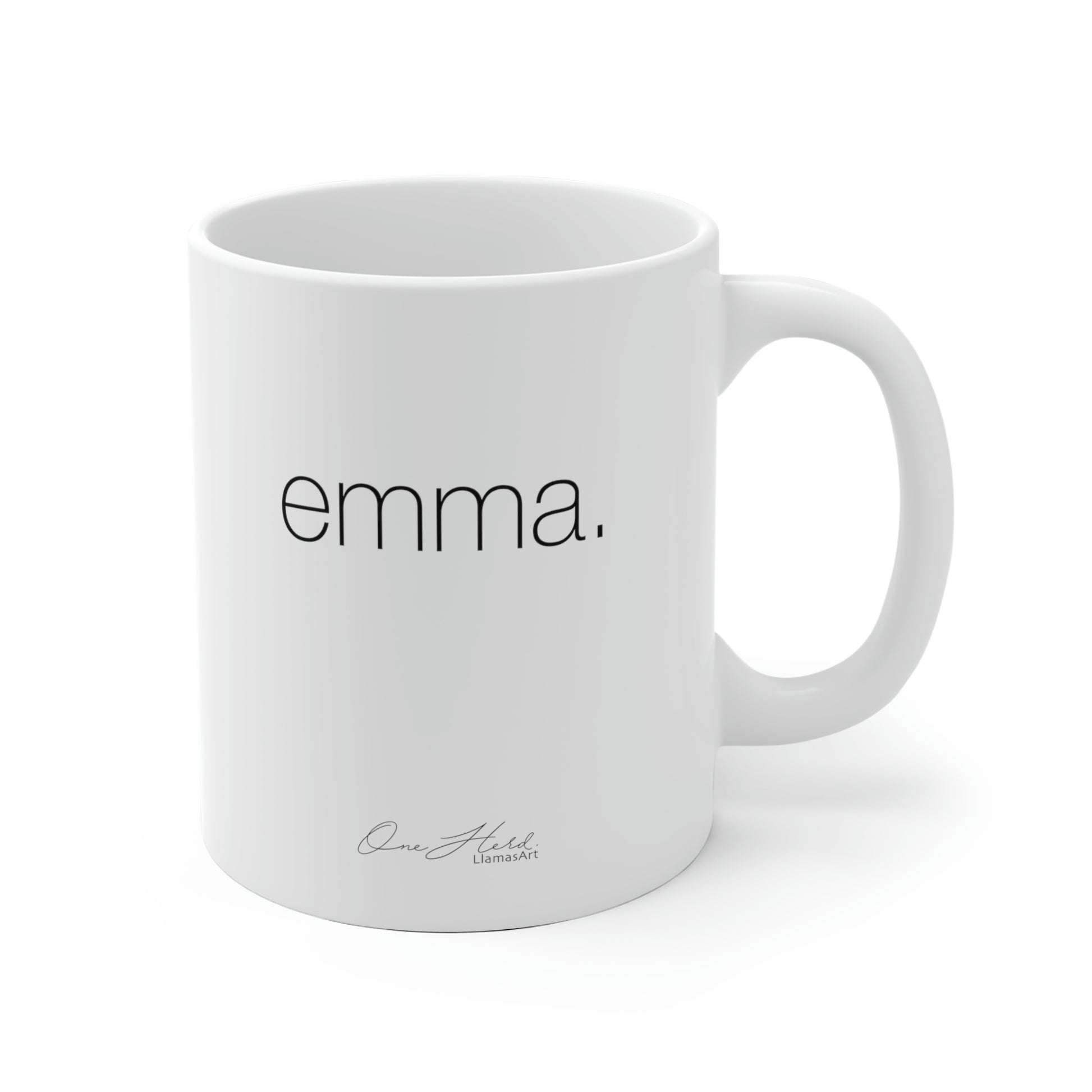 EMMA Llama Mug