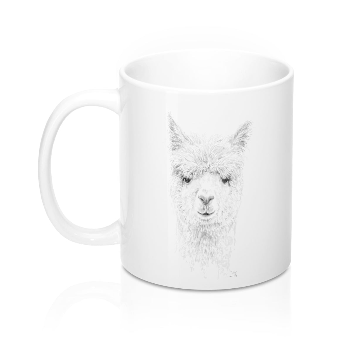 Llama Name Mugs - DOUG