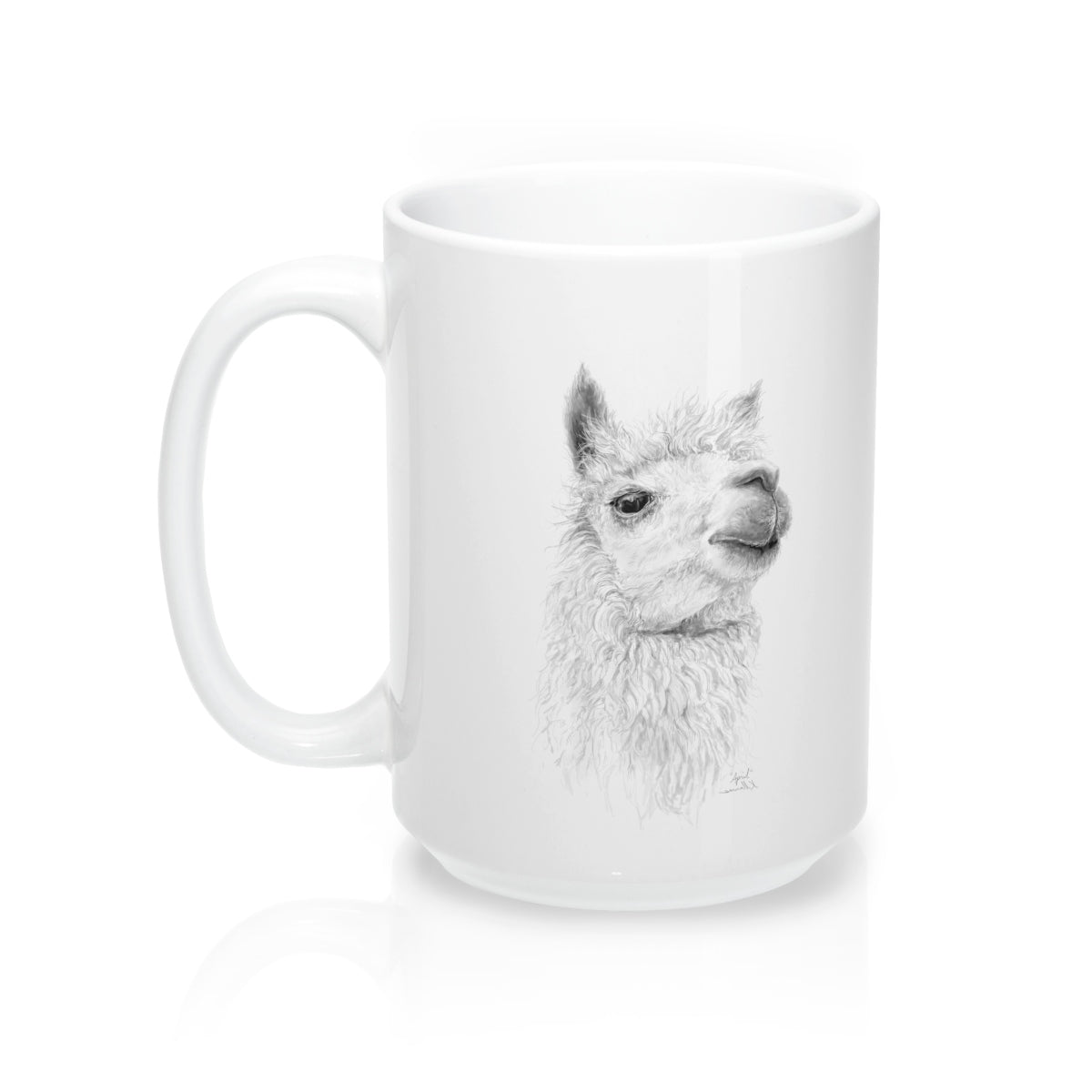 Llama Name Mugs - APRIL