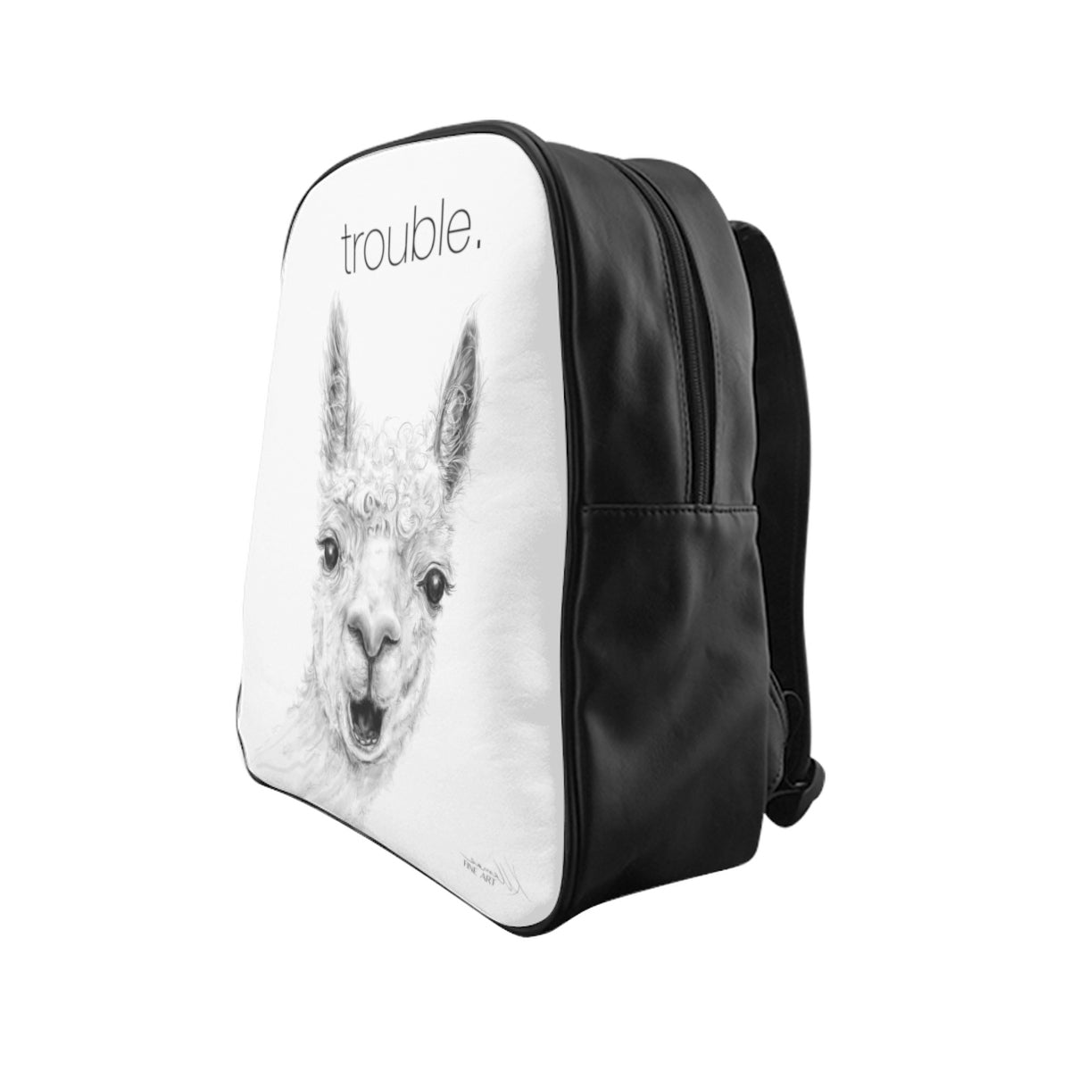 TROUBLE Evie Bag- llama Backpack
