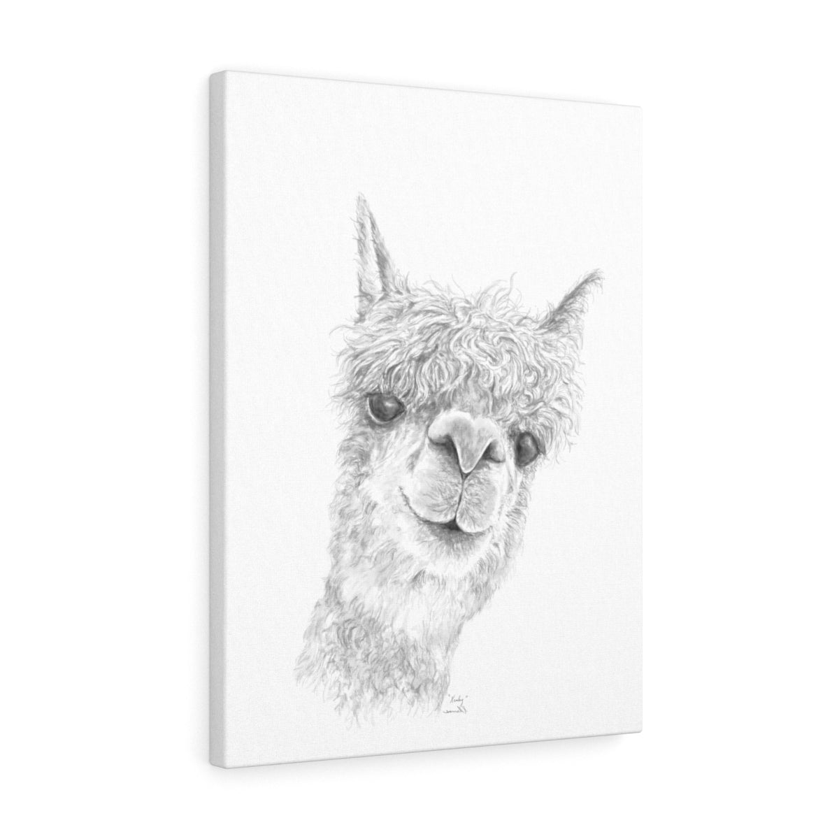 KENLEY Llama - Art Canvas