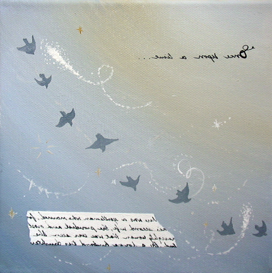 Square Framed 6x6" Art Print | Lullaby: Once Upon a Time