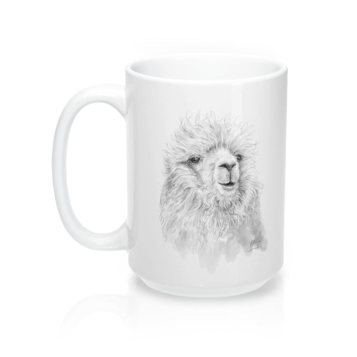 Personalized Llama Mug - KATHLEEN