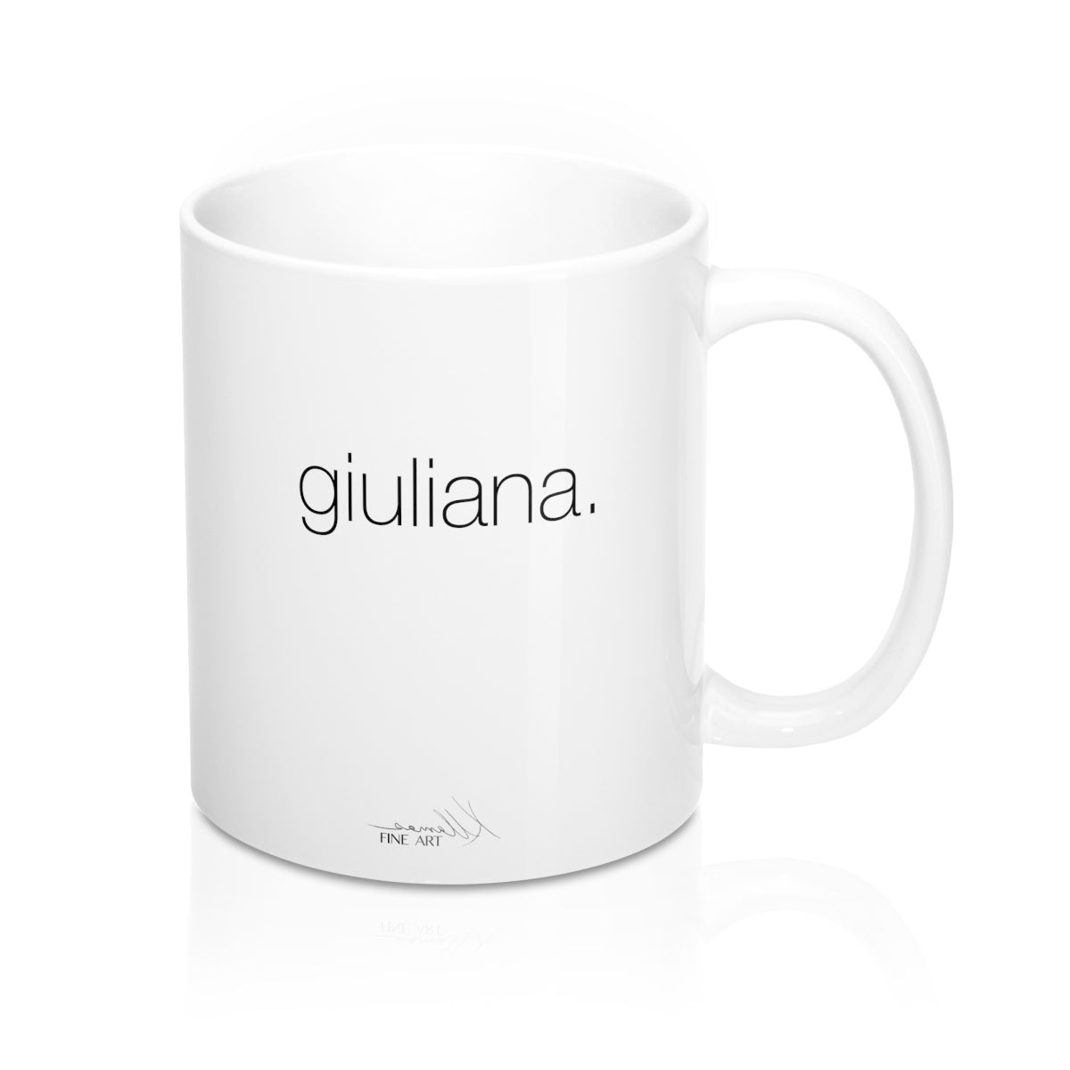 Llama Name Mugs - GIULIANA