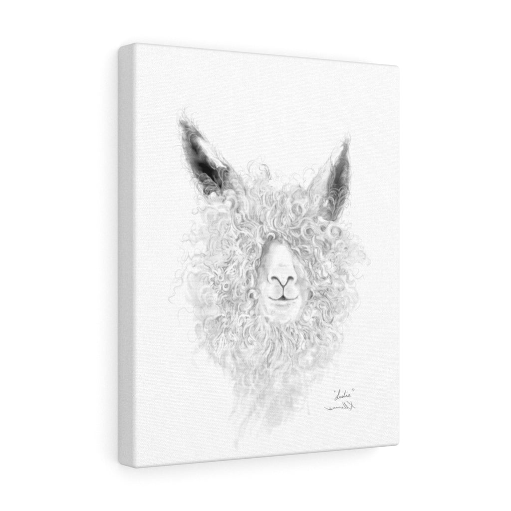 LESLIE llama- Art Canvas