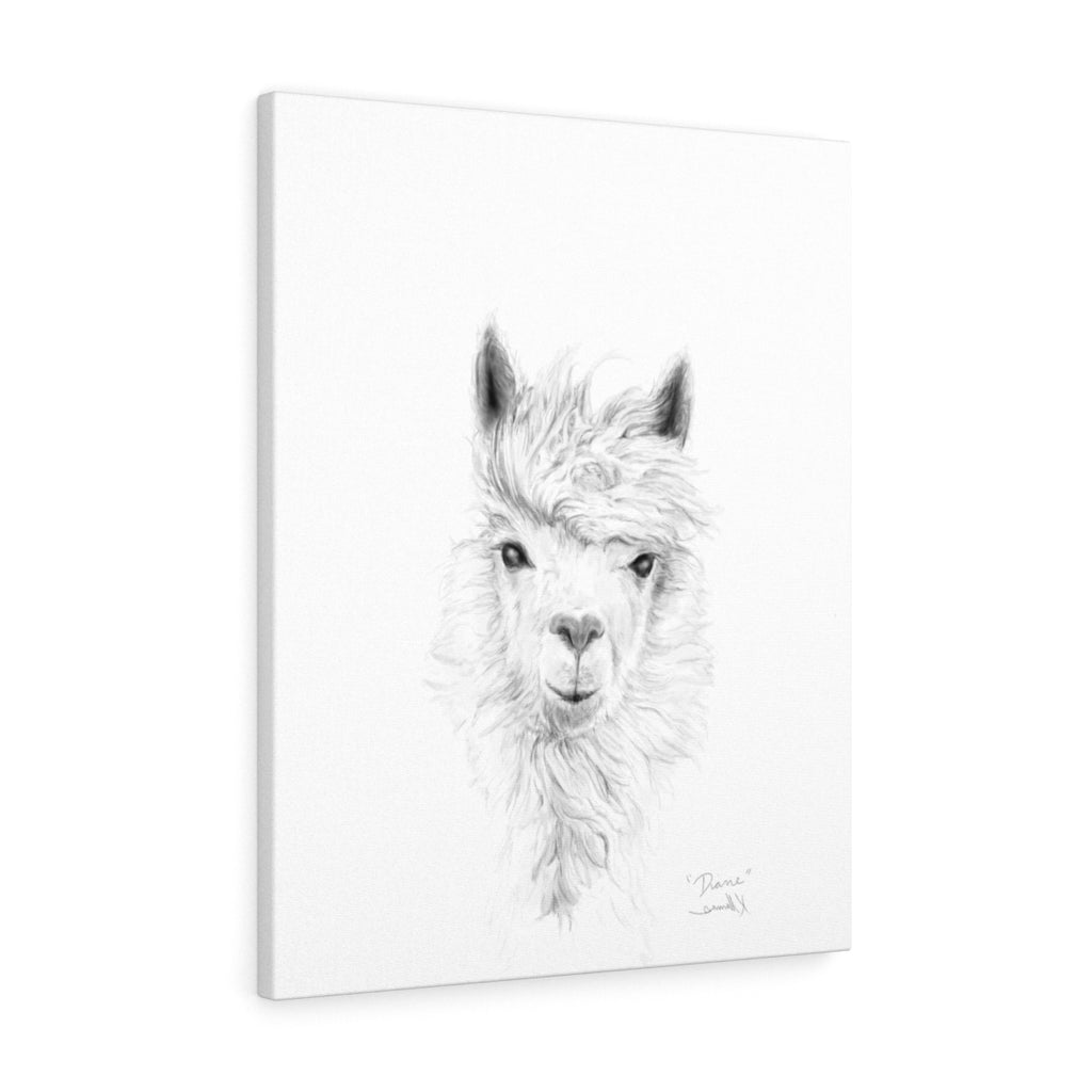 DIANE Llama - Art Canvas